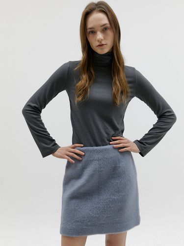 Soft Turtleneck (Grey) - molto - Modalova