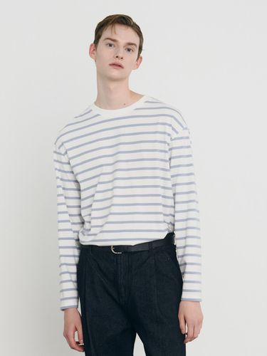 Striped Long Sleeve T-Shirt - MIND BRIDGE MEN - Modalova