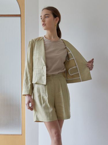 Vis Linen Jacket - molto - Modalova