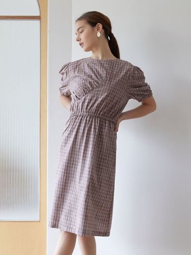 Fav Check Dress (Brown) - molto - Modalova