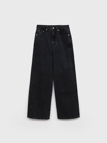 High Wasit Crop Denim Pants [Black] - Arch The - Modalova