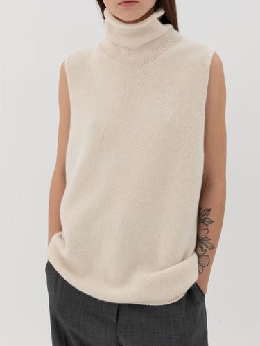 High Neck Sleeveless Pullover [2color] - Arch The - Modalova