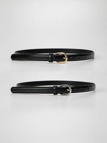 Volume Eco Leather Belt 20mm - 38comeoncommon - Modalova