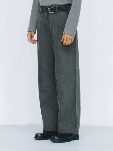 Semi-Wide Fit Pigment Washed Pants _ 2 Colors - BIG UNION - Modalova