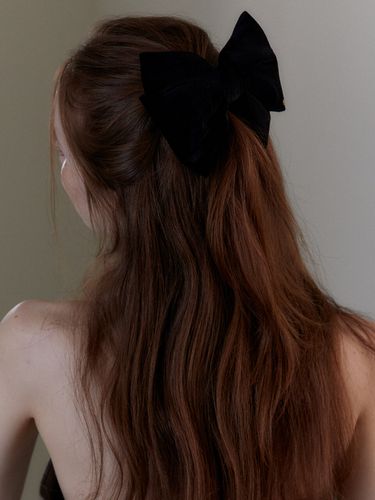 Kitsch Velvet Ribbon Hair Pin - OVLA - Modalova