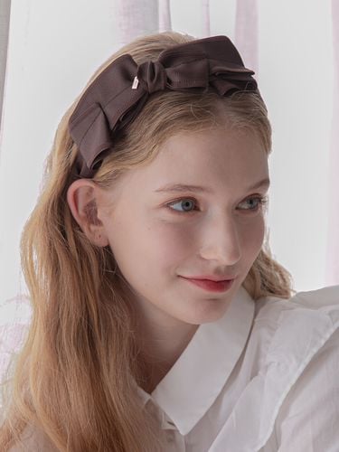 Half Ruffle Hairband - Jean Paul Clarisse - Modalova