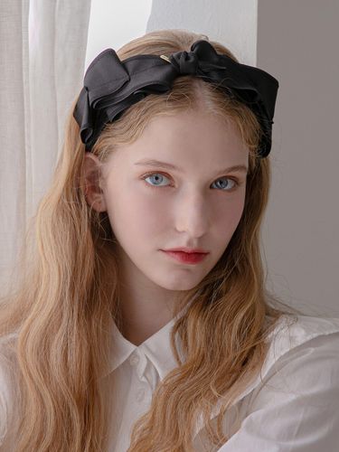 Volume Ruffle Hairband - Jean Paul Clarisse - Modalova