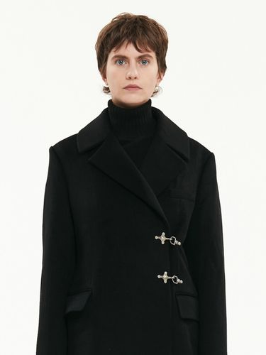 Kirsh Long Wool Coat [Black] - KIRSH - Modalova