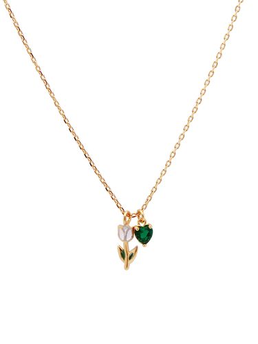 Tiny Tulip Silver 925 Necklace - XPIER - Modalova