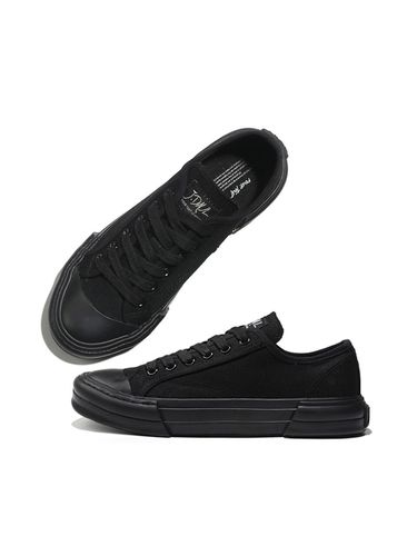 Logo Bold Sneakers 07 - All Black - j.daul - Modalova