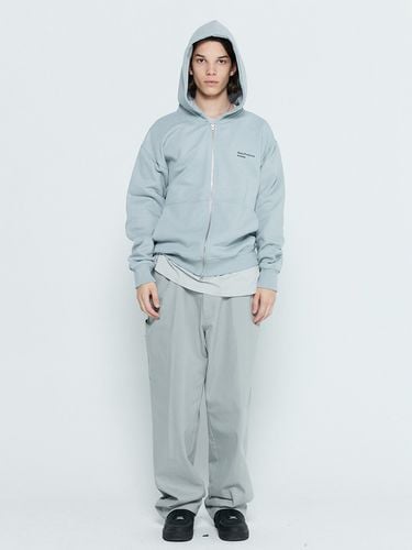 MPa Hoodie Zip-up [Sky Blue] - PLASTIC PRODUCT - Modalova