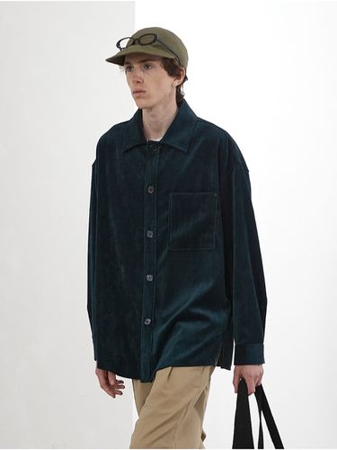 Overfit Corduroy Shirt Jacket - TNGT - Modalova