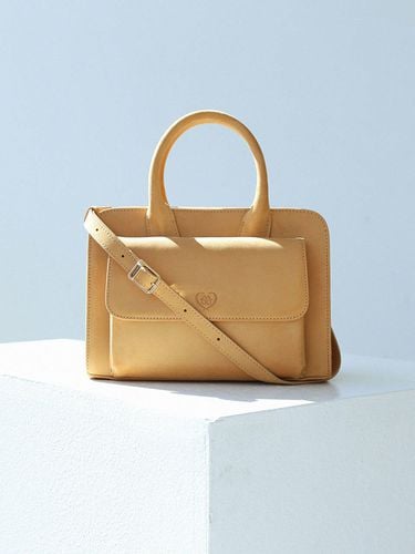 Hallie Twin Pocket Bag - Sand Nubuck - oneninenineone - Modalova