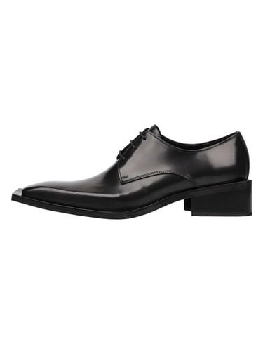 Louis Derby Shoes [Matte Black] - SO.U:LESURES - Modalova