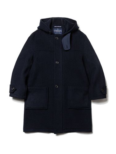 Kingsley Hooded Coat_Navy - LONDON TRADITION - Modalova