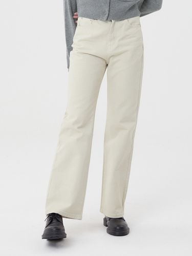 Uni Color Straight Pants - KIRSH - Modalova