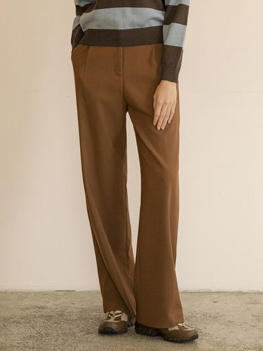 P3127 Daily Half Banding Slacks _ - vanone atelier - Modalova