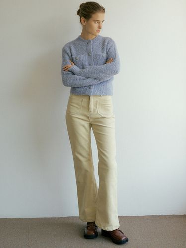 Corduroy Pocket Pants [Cream Beige] - VERBE - Modalova