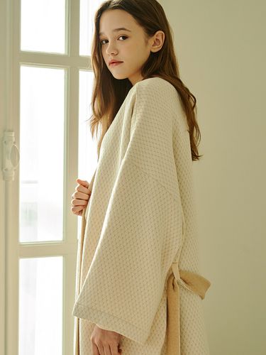 Elder Organic Robe_Beige - twelvesome - Modalova