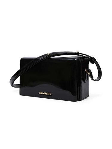 Morrie Enamel Bag - Black - bravissimo - Modalova