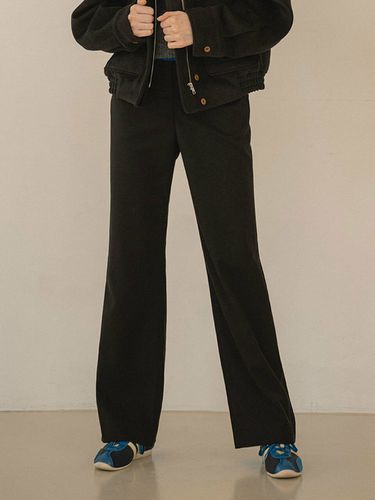 Winter Long Wide Slacks_Black - Siyazu - Modalova