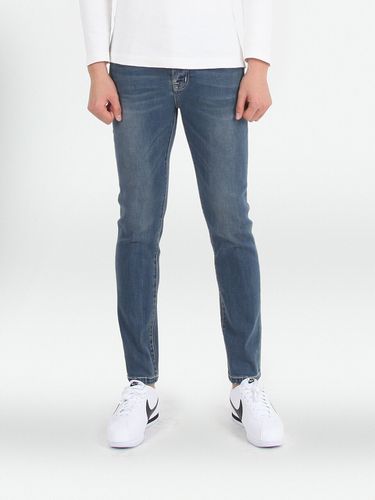 White Stitch Slim FIt Denim Jeans - BRADIPO - Modalova