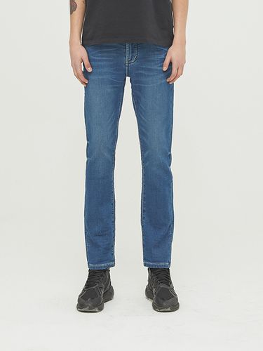 Jersey Blue Slim Fit Denim Jeans - BRADIPO - Modalova