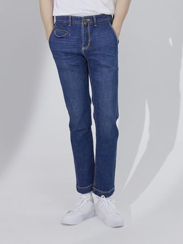 Midnight Tapered Fit Denim Jeans - BRADIPO - Modalova