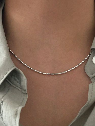 Silver 925 Frank Necklace - byweekend - Modalova