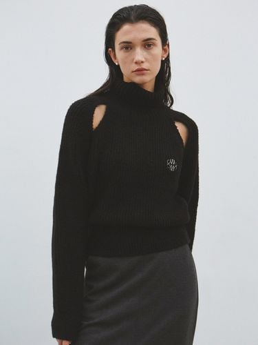 Nicole Turtleneck Cut-out Sweater_Black - NICK&NICOLE - Modalova