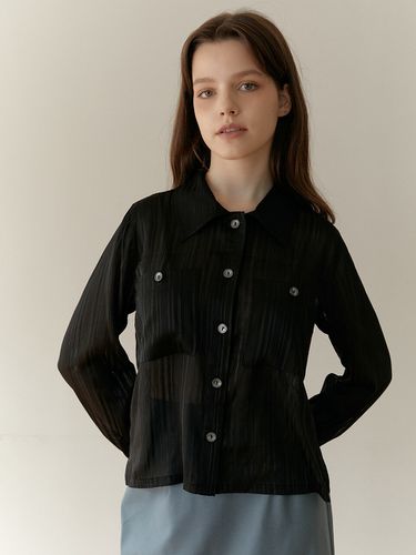 Anne Stripe Shirt (Black) - molto - Modalova