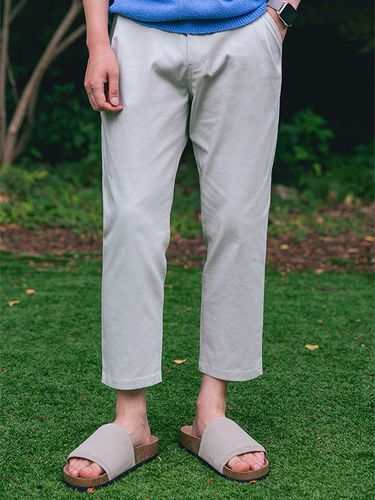 DE LUXE] Cotton Twill One-Tuck Pants _ 3 Colors - alvinclo - Modalova