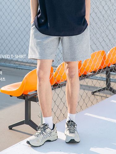 Double Cotton Sweat Shorts _ 7 Colors - alvinclo - Modalova