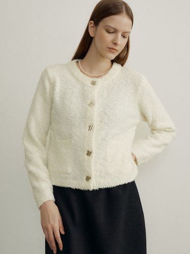 Boucle Knit Cardigan - octette - Modalova