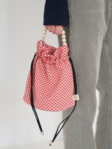 Poppy Bucket Bag _ Cherry - BOLSAC - Modalova