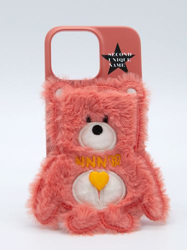 Sun Case Star Furry Bear Patch iPhone Case_Peach - SECOND UNIQUE NAME - Modalova