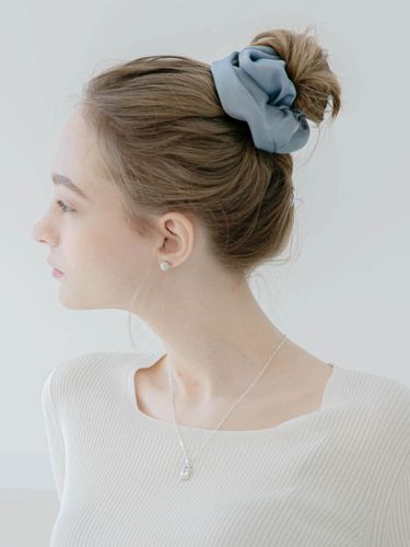 Pastel Silk Scrunchie - Jean Paul Clarisse - Modalova