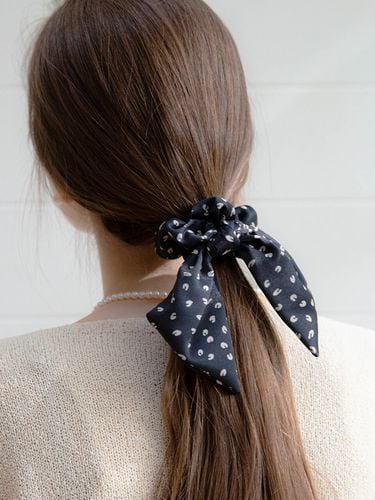 Pattern Ribbon Scrunchie - Jean Paul Clarisse - Modalova