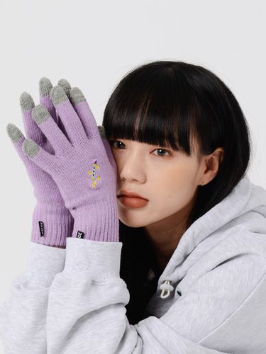 Space Unit Smart Gloves _ Purple - PIECEMAKER - Modalova