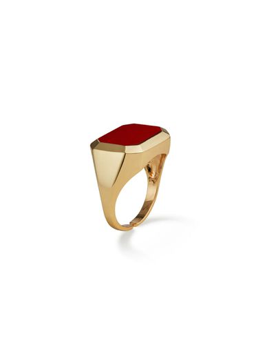 Carnelian Signet Ring - PANACHE CHASUNYOUNG - Modalova