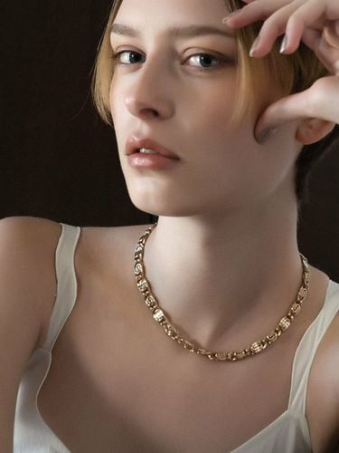 Tweed Chain Necklace - PANACHE CHASUNYOUNG - Modalova