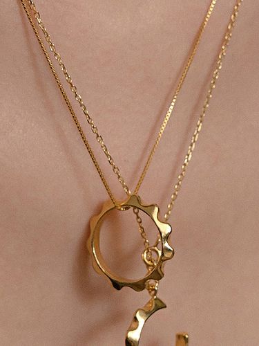 Bony Circle Necklace - PICOMENT - Modalova