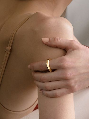 Floating Bony Ring - Gold - PICOMENT - Modalova