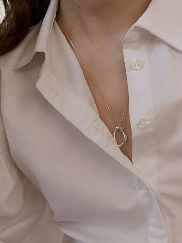 Floating Circle Necklace - PICOMENT - Modalova