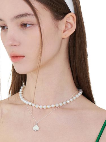 Knotted Pearl Necklace - PICOMENT - Modalova