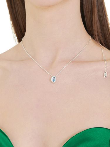 Cubic Pendant Chain Necklace - PICOMENT - Modalova