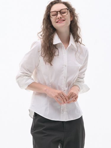 Slim-fit Shirt _White - MaLoupe - Modalova