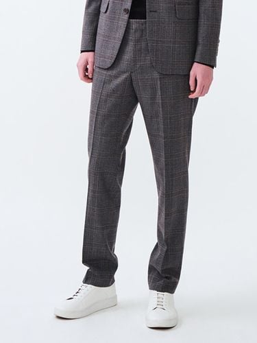 Classic Fit Wool Check Suit Pants - STCO - Modalova