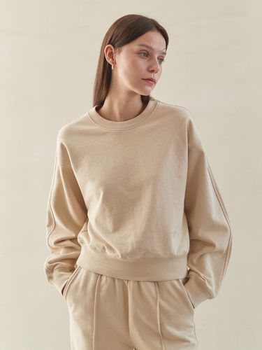 Raglan Oversized Sweatshirt _Butter Beige - MOAT - Modalova