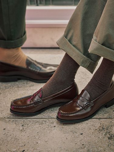 Vintage Penny Loafer_BROWN - HARUTA - Modalova